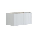 Dansani Inzo Riflet Servantskap 1 Skuff B60 120xh40xd44cm Hvit Matt / 60cm