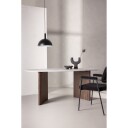 Venture Home Design Grönvik Spisebord, 180x75, Mocca, Offwhite betong-look Unoliving 1690321-01-0 1730664-01-0
