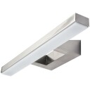 SG View vegglampe LED 16W/827, Børstet stål