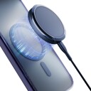 3mk Frosty MagCase Deksel for iPhone 16e Lilla