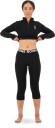 Mons Royale Men's Cascade Merino Flex 200 3/4 Legging XXL , Black