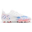 Puma Future 8 Play MG Junior Puma White/Puma Black/Glowing Red 38.5
