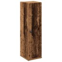  Baderomsskap med rulleholder gammelt tre 20,5x22x72 cm 8721158574015