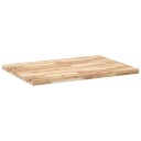  Bordplate ubehandlet 80x70x4 cm heltre akasie