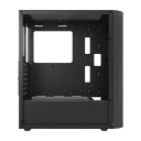 Darkflash DK351 Miditower Kabinett med 4 Vifter - Svart, ATX/ITX/Micro-ATX