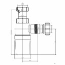 Altech Flaskevannlås 1 1 4 Tommer X 32mm