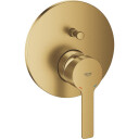 Grohe Badekarbatteri Lineare Børstet Messing 158mm