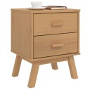  Nattbord OLDEN brun heltre furu 8721012133532