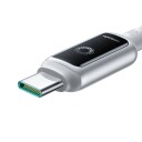 Joyroom USB-C til USB-C hurtigladekabel 100W, 1,2m - Hvit