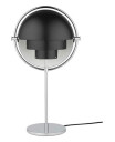GUBI Multi-Lite Bordlampe Krom & Sort