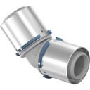 Uponor Pressvinkel 45° for Rørdeler 40 x 40 mm i Rustfritt Stål