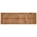 vidaXL Bordplate 108,5 x 35 x 2 cm Rektangulær Solid akasietre