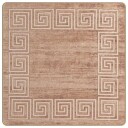  Teppe Runner MARSA Hvit 100 x 100 cm Polyester og PVC