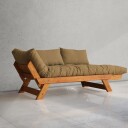Zylar 2 seters Sovesofa   Brun