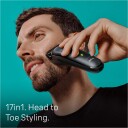 Braun Kroppstrimmer Styler MGK7491 Black / Slate Grey