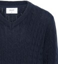Grunt Genser   Strikk   GrAron   Navy   Grunt   10 år 140   Genser   Blå