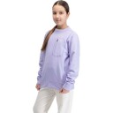 Bergans Midtli Midlayer Sweatshirt Junior Acai Smoothie 128