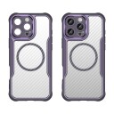 Hurtel Leading Series MagSafe silikonetui for iPhone 16 Pro Max Lilla