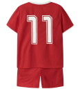 Name It Shorts Sett   NmnHiteam   Ekte rød   Name It   2 år 92   Shorts Hvit