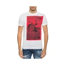 Dsquared2 Herre Topper Hvit S,