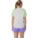 Asics Padel Court All Over Print Ss Top   Green   L