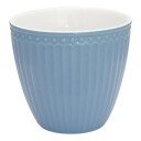 GreenGate  Alice latte kopp 35 cl sky blue