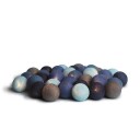 Iris Lights Ocean Blue lyslenke, 35 kuler