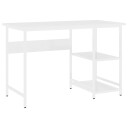 vidaXL PC-bord hvit 105x55x72 cm MDF og metall