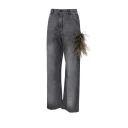 Darkpark, Dame, Jeans, Grå, W26,