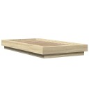  Sengeramme sonoma eik 75x190 cm konstruert tre 8721102618857