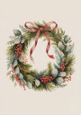 Christmas Wreath Plakat Plakat / 21x30cm
