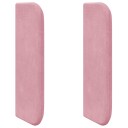  Hodegjerde Øre Rosa 40,5 x 40,5 x 4 cm Fløyel