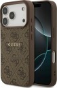 GUESS 4G Ring Classic Logo MagSafe Case for iPhone 17 Pro - Brown