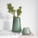 Hadeland Glassverk Dugg Vase 20cm Grønn