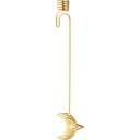 Georg Jensen Christmas Collection 2024 Måne lysholder 18K gullbelegg