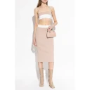 Diesel Dame Topper Beige 2XS,