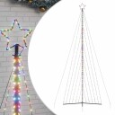  LED juletre 789 LEDs Fargerike 476 cm