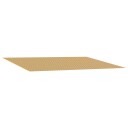 vidaXL Reserveduk til markise Oransje og Svart 300 x 200 cm Polyester