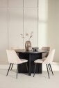 Venture Home   Spisebord Strada med stol Night   Beige