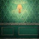 Antik vegglampe