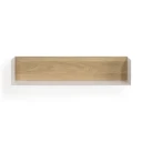 Ethnicraft U shelf 70x15 cm eik/hvit metall
