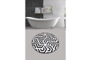 Chilai Home Badematte 100 Rund - Multi