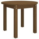 vidaXL Salongbord honningbrun Ø 55x45 cm heltre furu