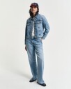 Denimjakke MID BLUE BROKEN IN S