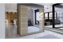 Canderbury Garderobe med Speil 180x215 cm - Beige