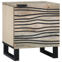  Nattbord 2 pcs Naturlig 40 x 33.5 x 46 cm