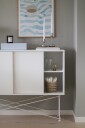 ferm LIVING Ceramic flettet kurv Ø16 cm Cashmere