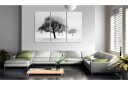 Bilde Trees submerged in whit 90x60 Artgeist sp. z o. o.
