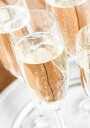 Glittery Champagne Plakat Plakat / 30x40cm