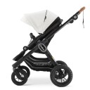 Emmaljunga NXT90 Outdoor AIR Black m/ Sittedel ERGO White Leatherette